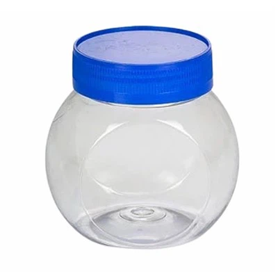 PET Runda plastflaskor Godisbehållare